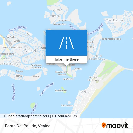 Ponte Del Paludo map