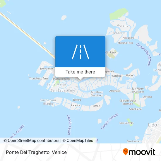 Ponte Del Traghetto map