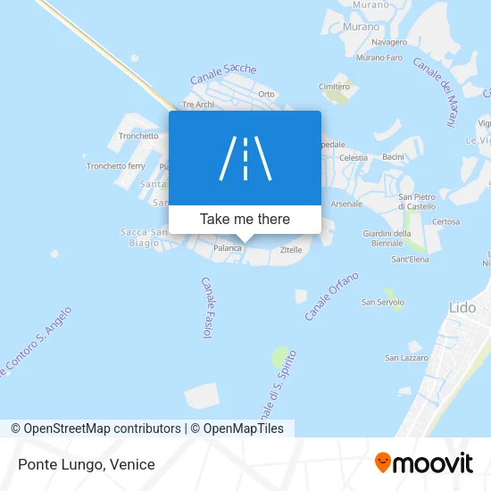 Ponte Lungo map