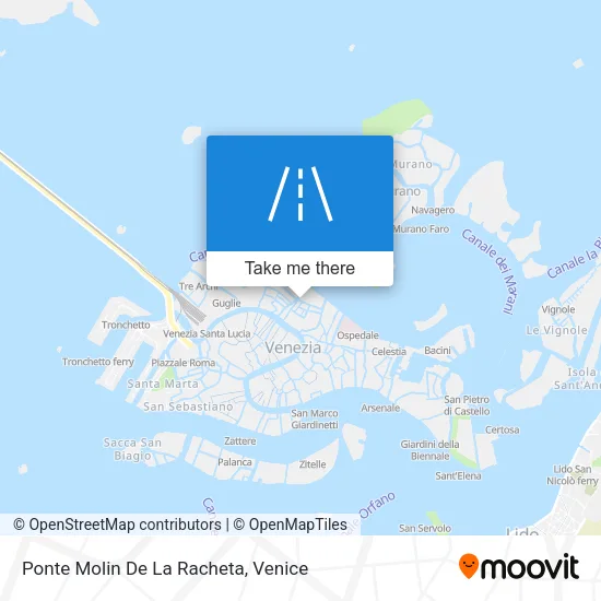 Ponte Molin De La Racheta map