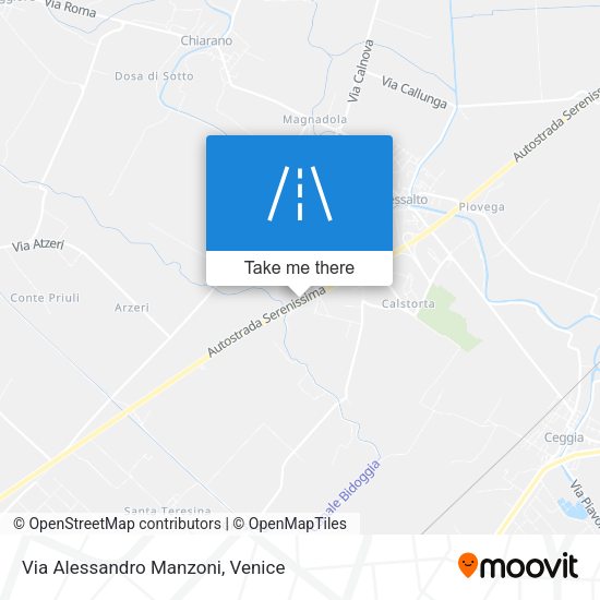 Via Alessandro Manzoni map