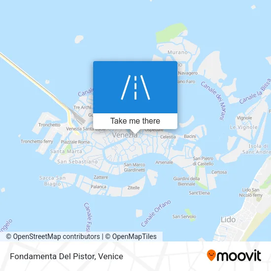 Fondamenta Del Pistor map