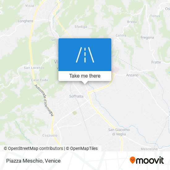 Piazza Meschio map