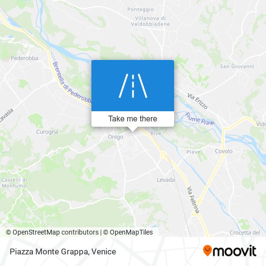 Piazza Monte Grappa map