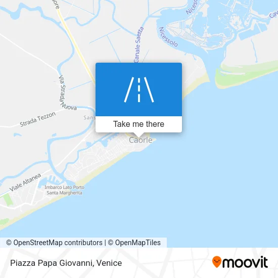 Piazza Papa Giovanni map