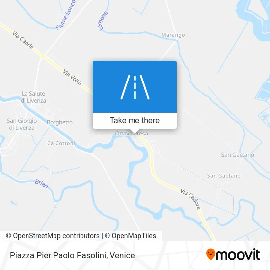 Piazza Pier Paolo Pasolini map