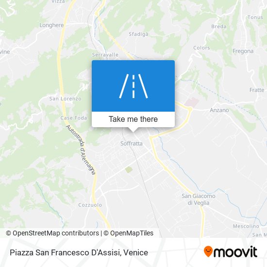 Piazza San Francesco D'Assisi map