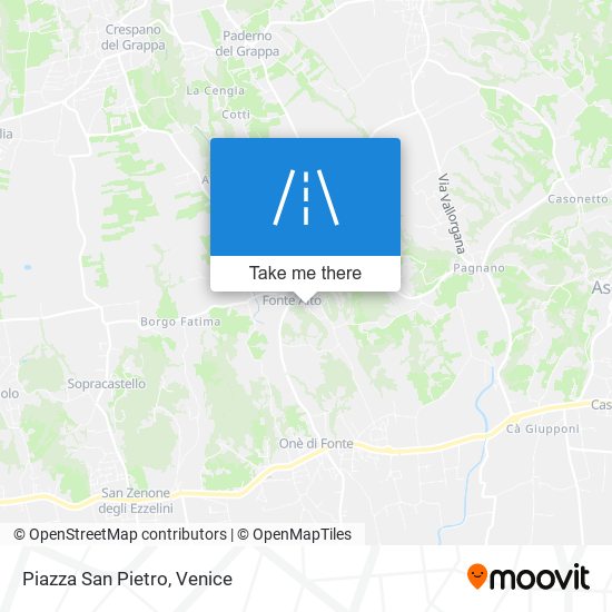 Piazza San Pietro map