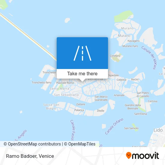 Ramo Badoer map
