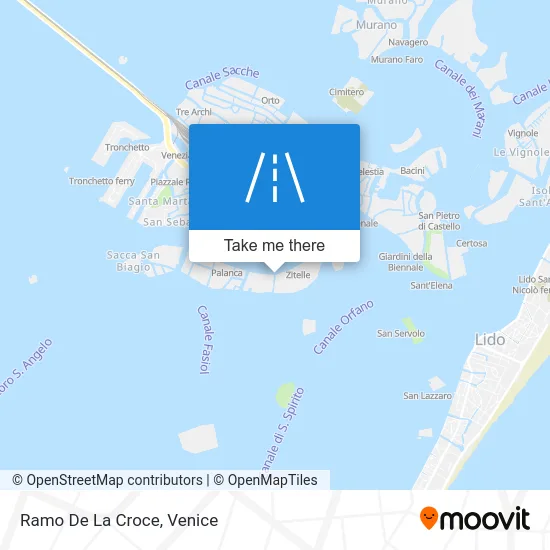 De La Croce Branch map