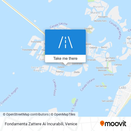 Fondamenta Zattere Ai Incurabili map