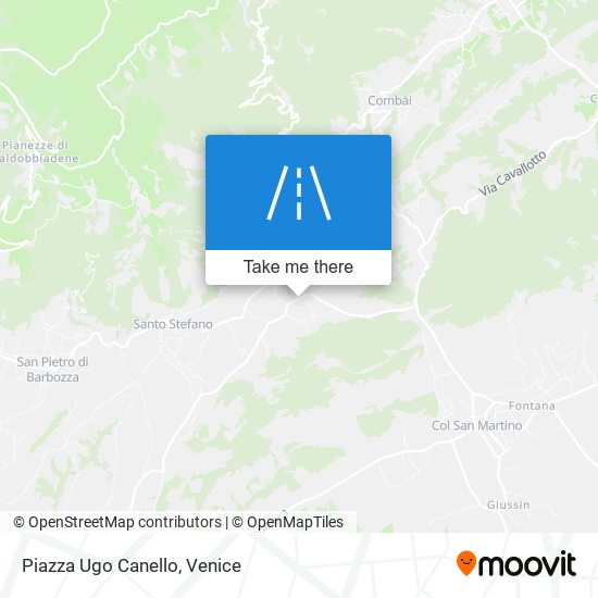 Piazza Ugo Canello map