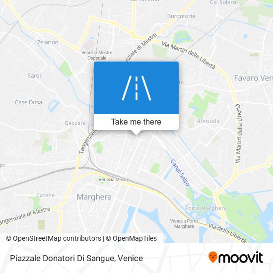 Piazzale Donatori Di Sangue map