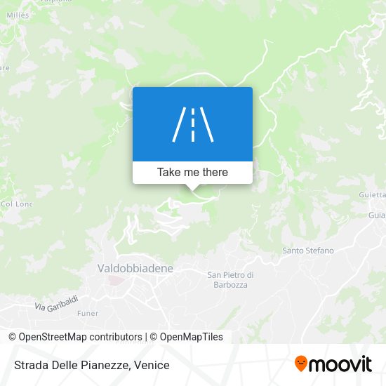 Strada Delle Pianezze map