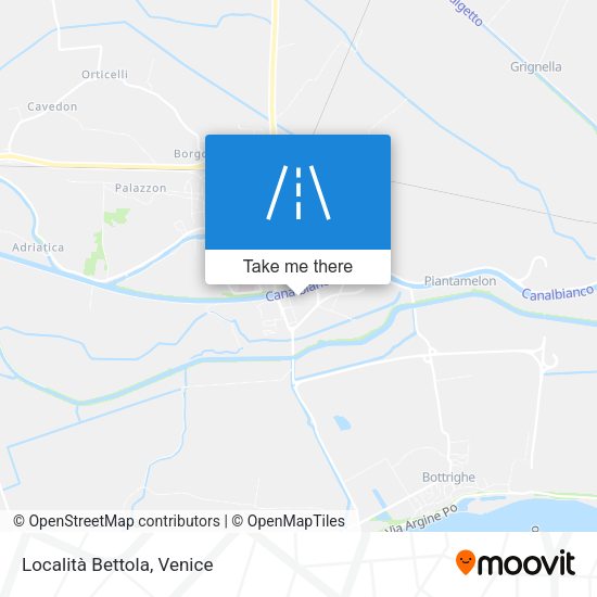 Località Bettola map