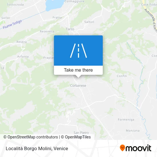 Località Borgo Molini map