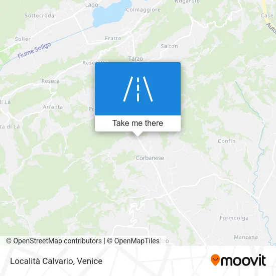 Località Calvario map