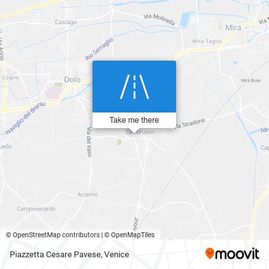 Piazzetta Cesare Pavese map