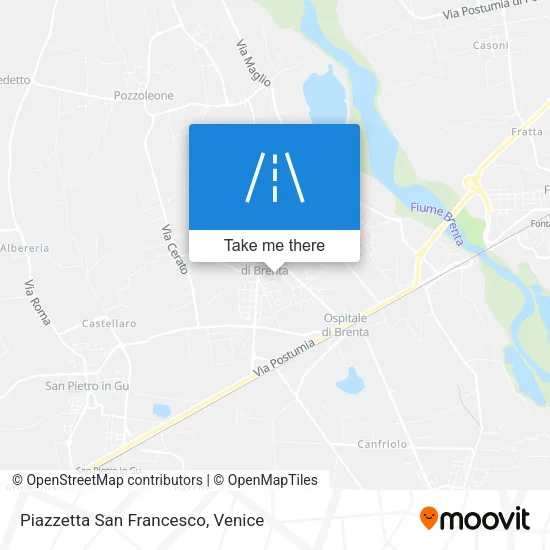 Piazzetta San Francesco map