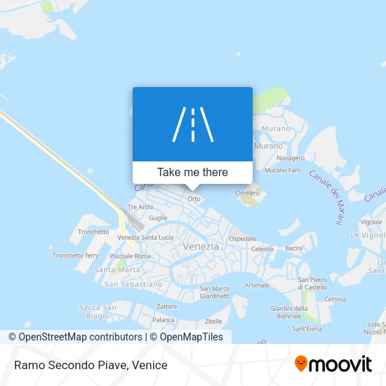 Ramo Secondo Piave map