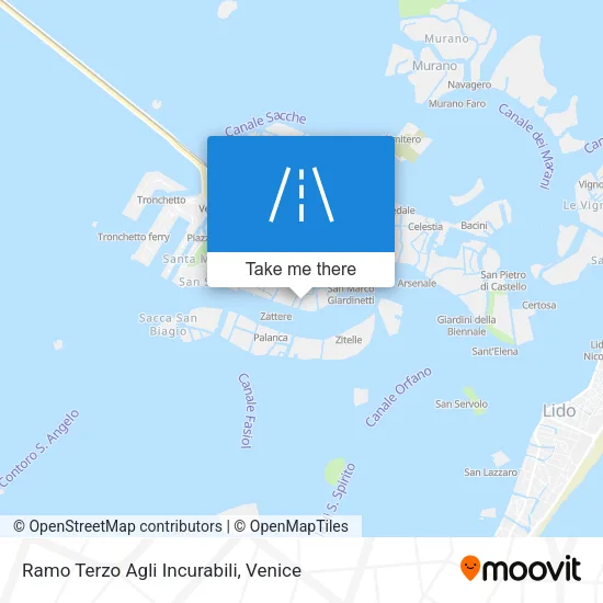 Ramo Terzo Agli Incurabili map