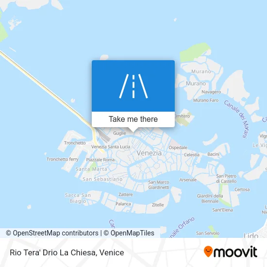 Rio Tera' Drio La Chiesa map
