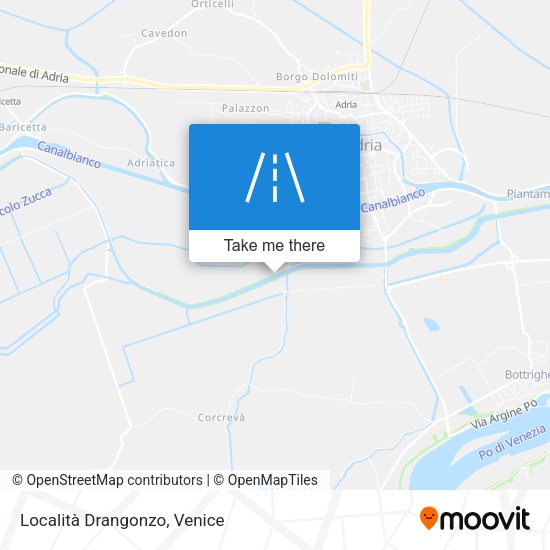 Località Drangonzo map
