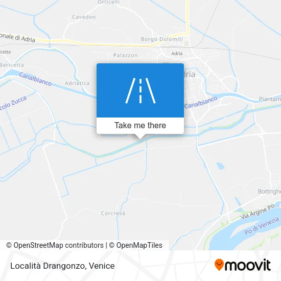 Località Drangonzo map