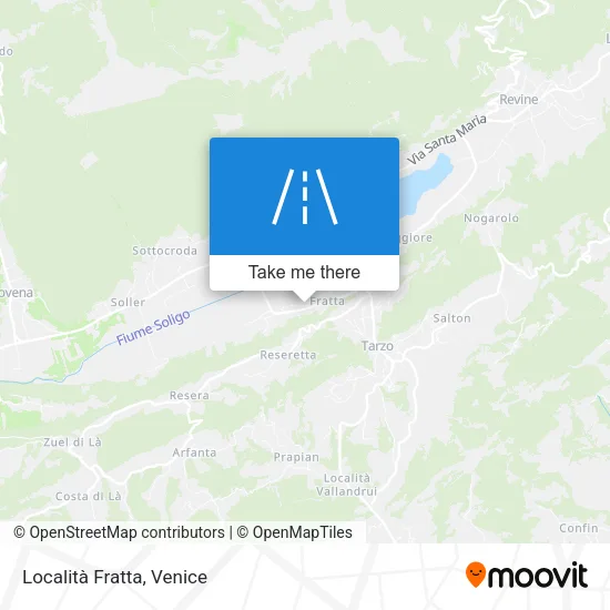 Località Fratta map