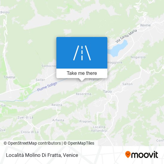 Località Molino Di Fratta map