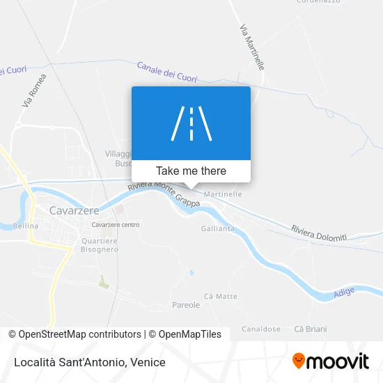 Località Sant'Antonio map
