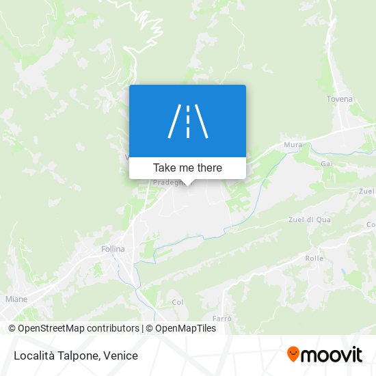 Località Talpone map