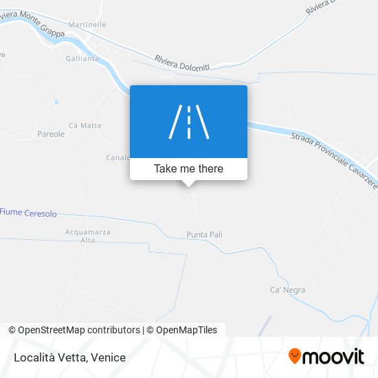 Località Vetta map