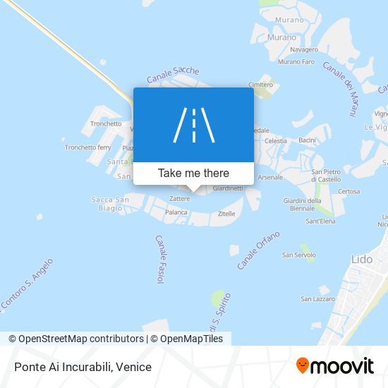 Ponte Ai Incurabili map