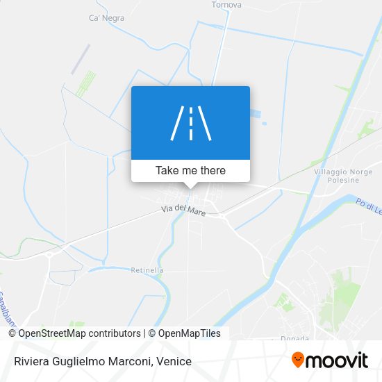 Riviera Guglielmo Marconi map