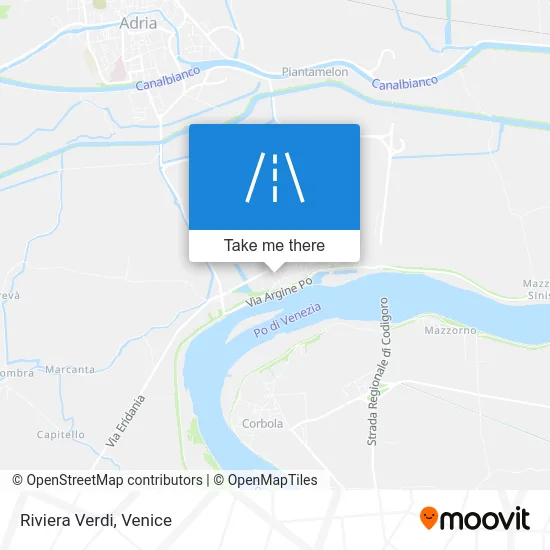 Verdi Riviera map