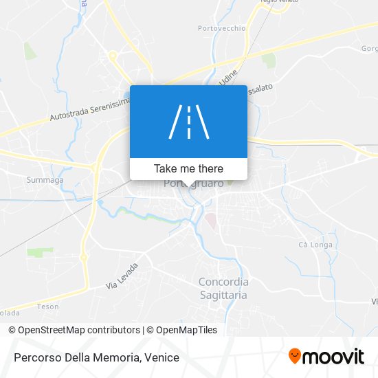 Percorso Della Memoria map