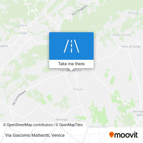 Via Giacomo Matteotti map