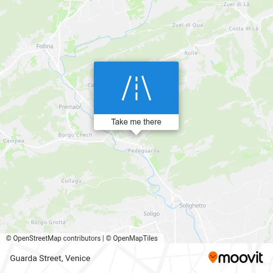 Guarda Street map
