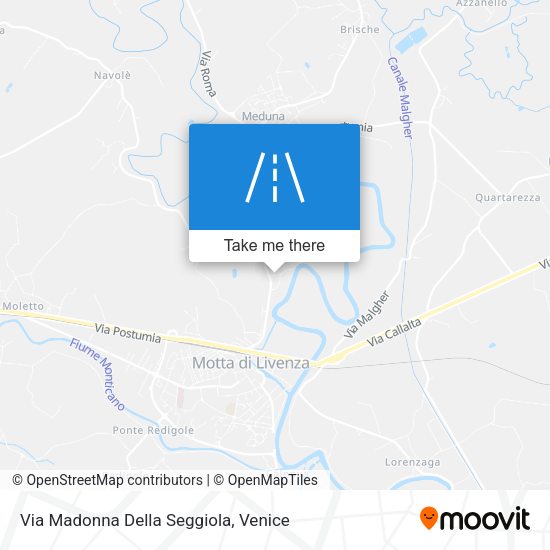Via Madonna Della Seggiola map