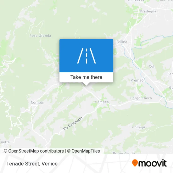 Tenade Street map