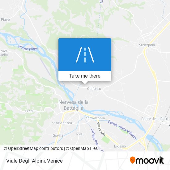 Viale Degli Alpini map