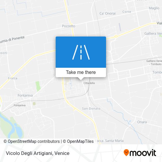Vicolo Degli Artigiani map