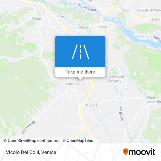 Vicolo Dei Colli map