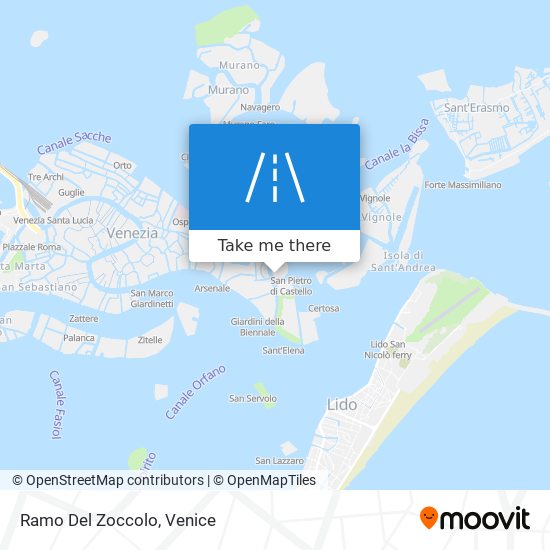 Ramo Del Zoccolo map