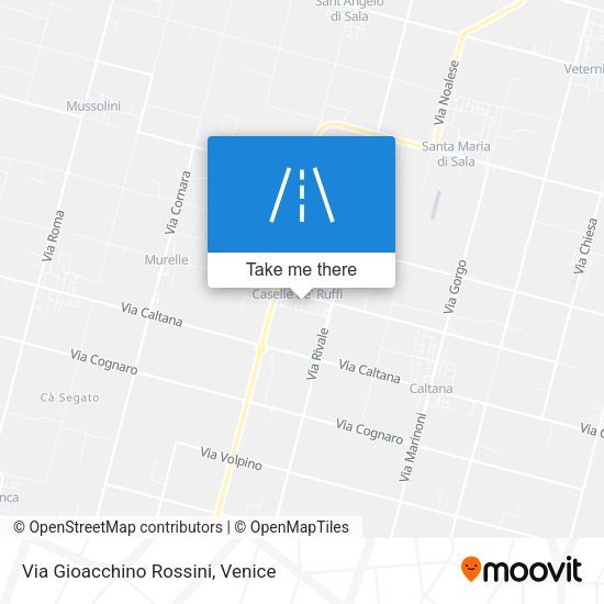Via Gioacchino Rossini map