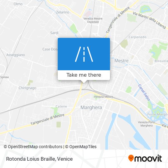 Rotonda Loius Braille map