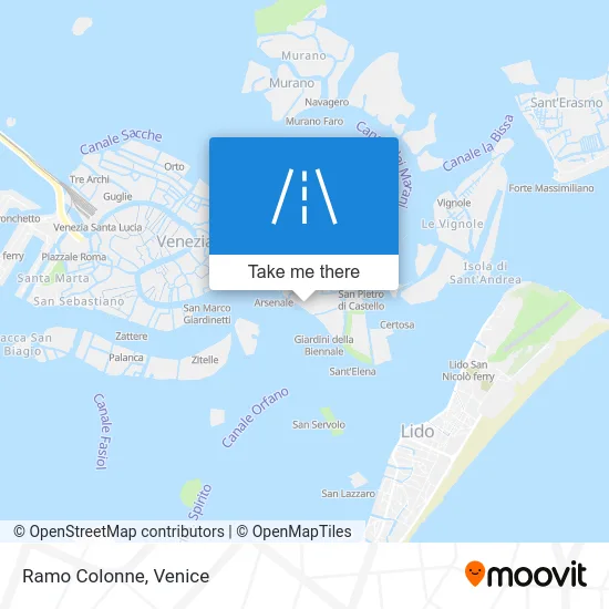 Branch of Columns map