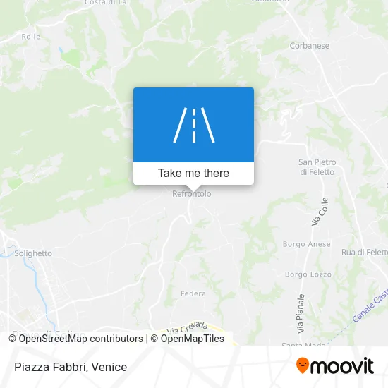 Piazza Fabbri map