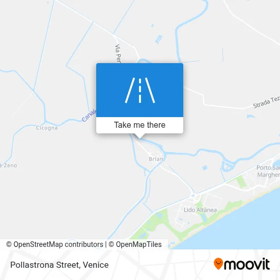 Pollastrona Street map